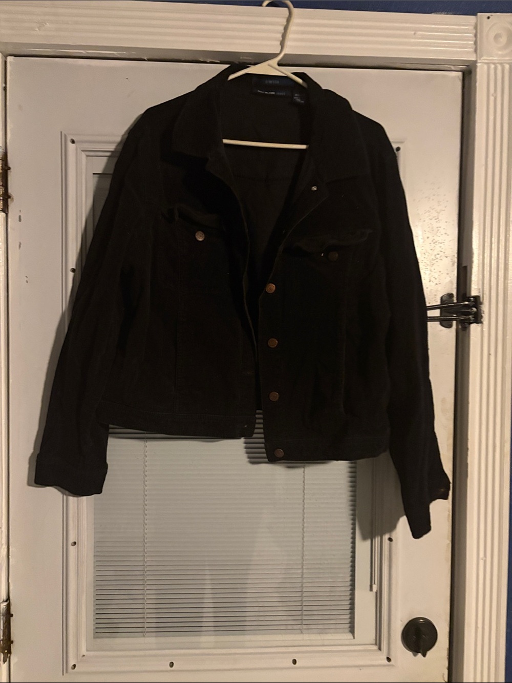 bill blass Black Jean Jacket